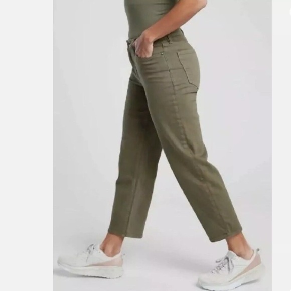 athleta flex straight crop jean - Picture 3 of 8